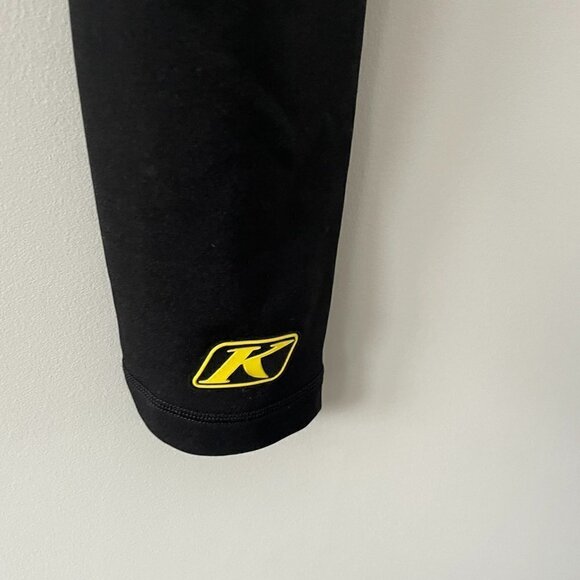 Klim Elastic Waist With Drawcord High Rise Casual Straight Leg Pants Black XS - Picture 6 of 7